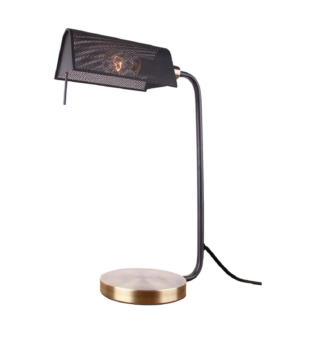 Woodbridge Lighting 15481BRB Randall One Light Table Lamp Lamp Brass