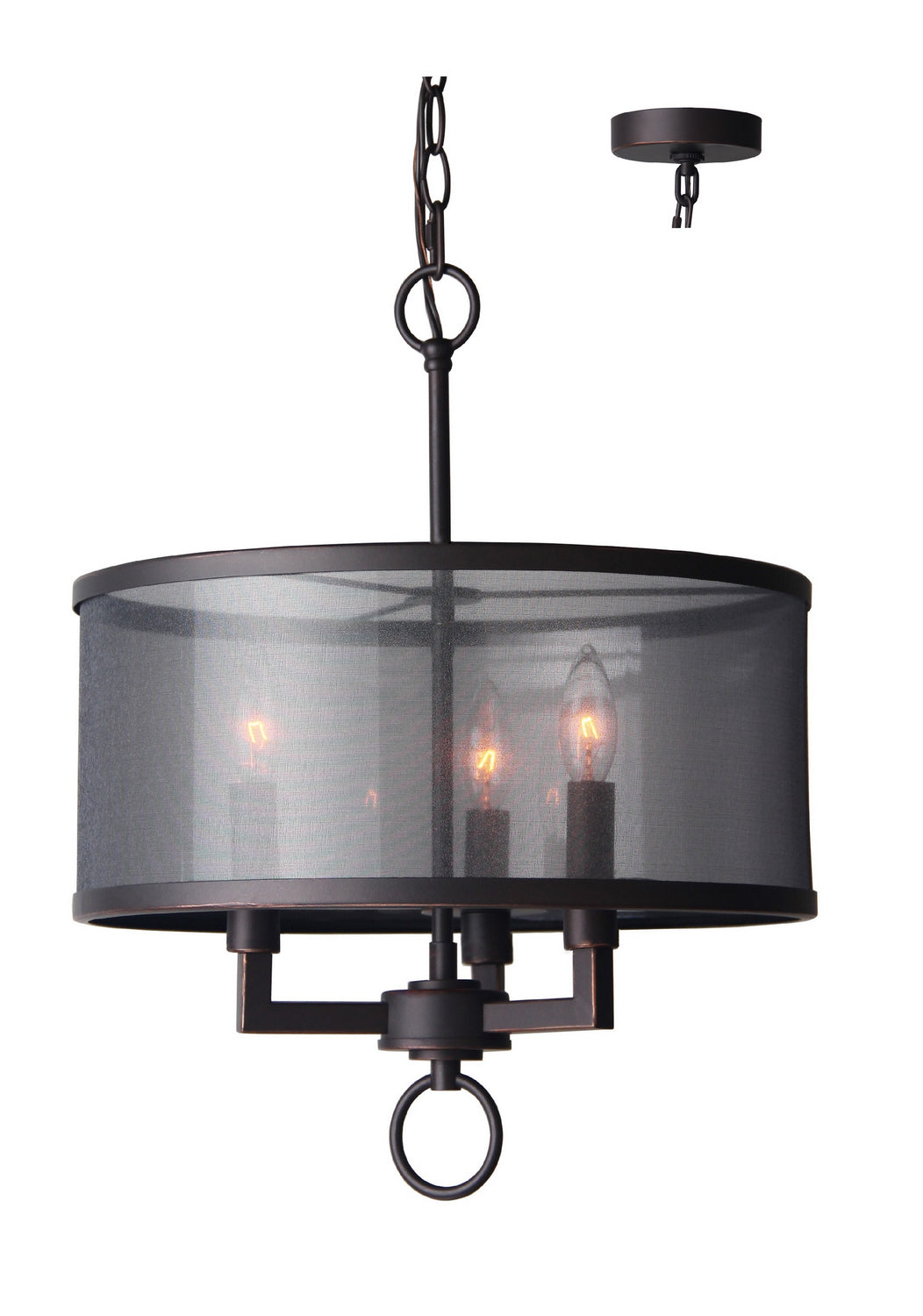 Woodbridge Jamison 15513MEB Chandelier Light - Bronze
