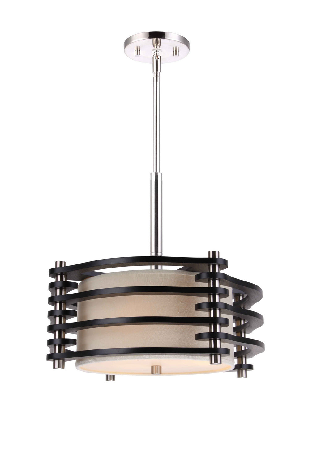 Woodbridge Steps 16020STN-WSA3EP Pendant Light - Satin Nickel