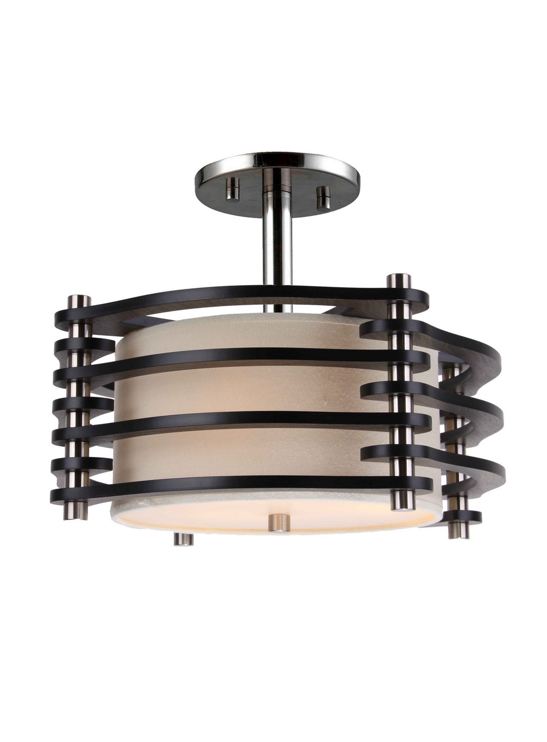 Woodbridge Steps 16035STN-WSA3EP Ceiling Light - Satin Nickel