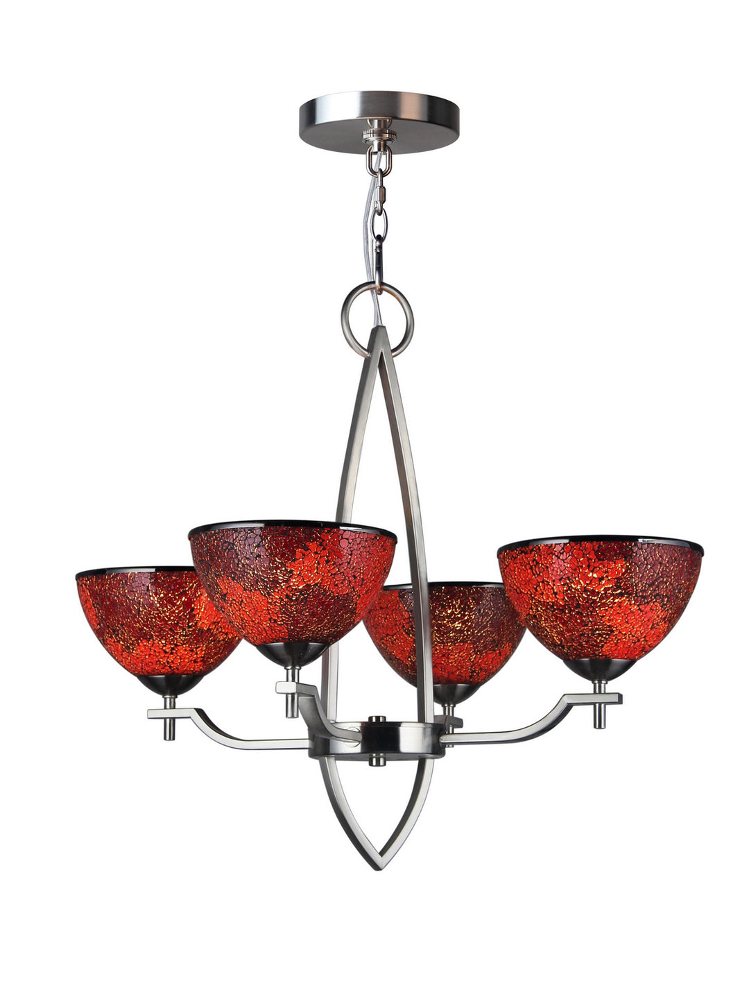 Woodbridge Alexis 16414STN-M60RDD Chandelier Light - Satin Nickel