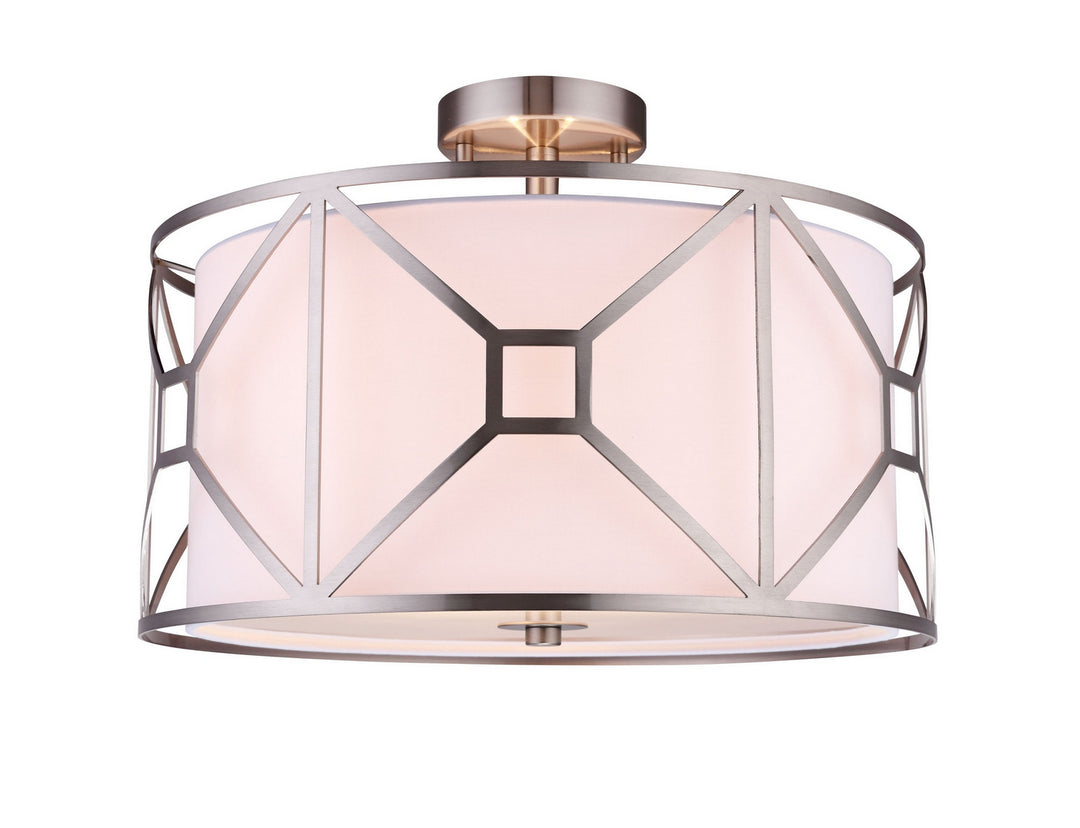 Woodbridge Regan 17135STN-S117A1 Ceiling Light - Satin Nickel