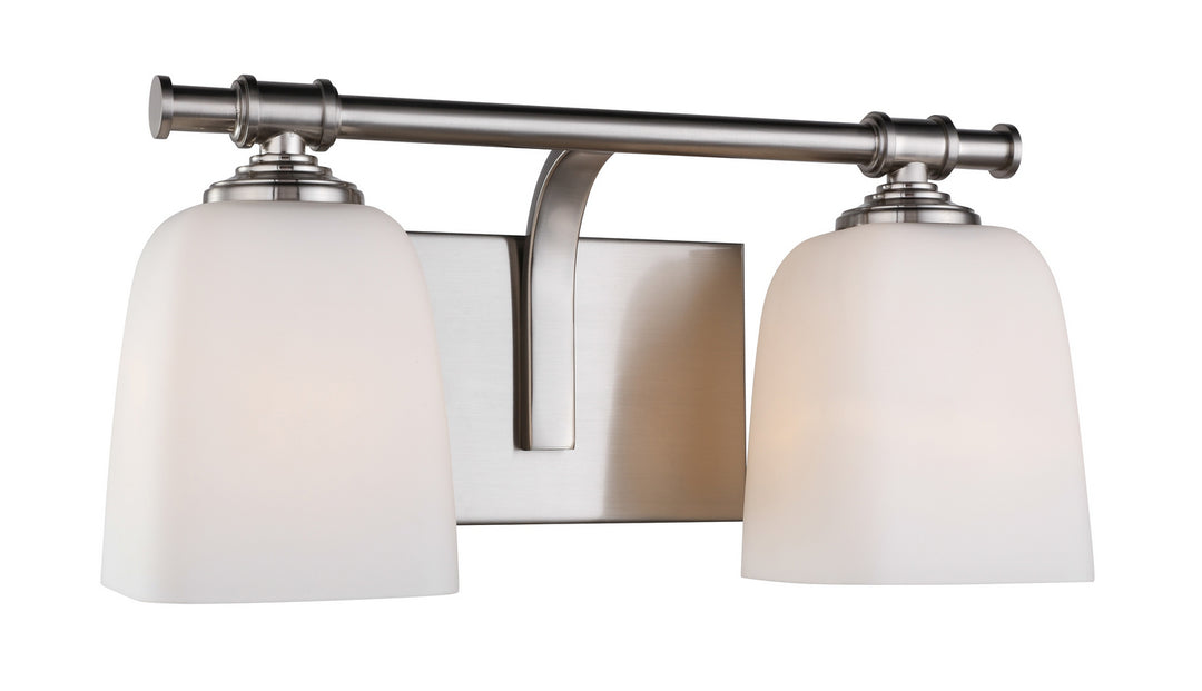 Woodbridge Blaire 18852STN Bath Vanity Light 14 in. wide - Satin Nickel