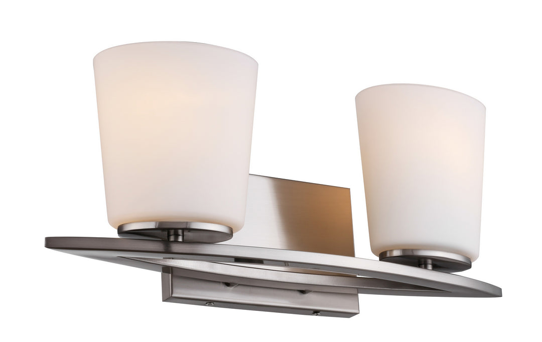 Woodbridge Meridian 18952STN Bath Vanity Light 17 in. wide - Satin Nickel