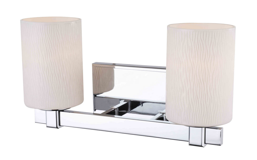 Woodbridge Salina 19052CHR Bath Vanity Light 14 in. wide - Chrome