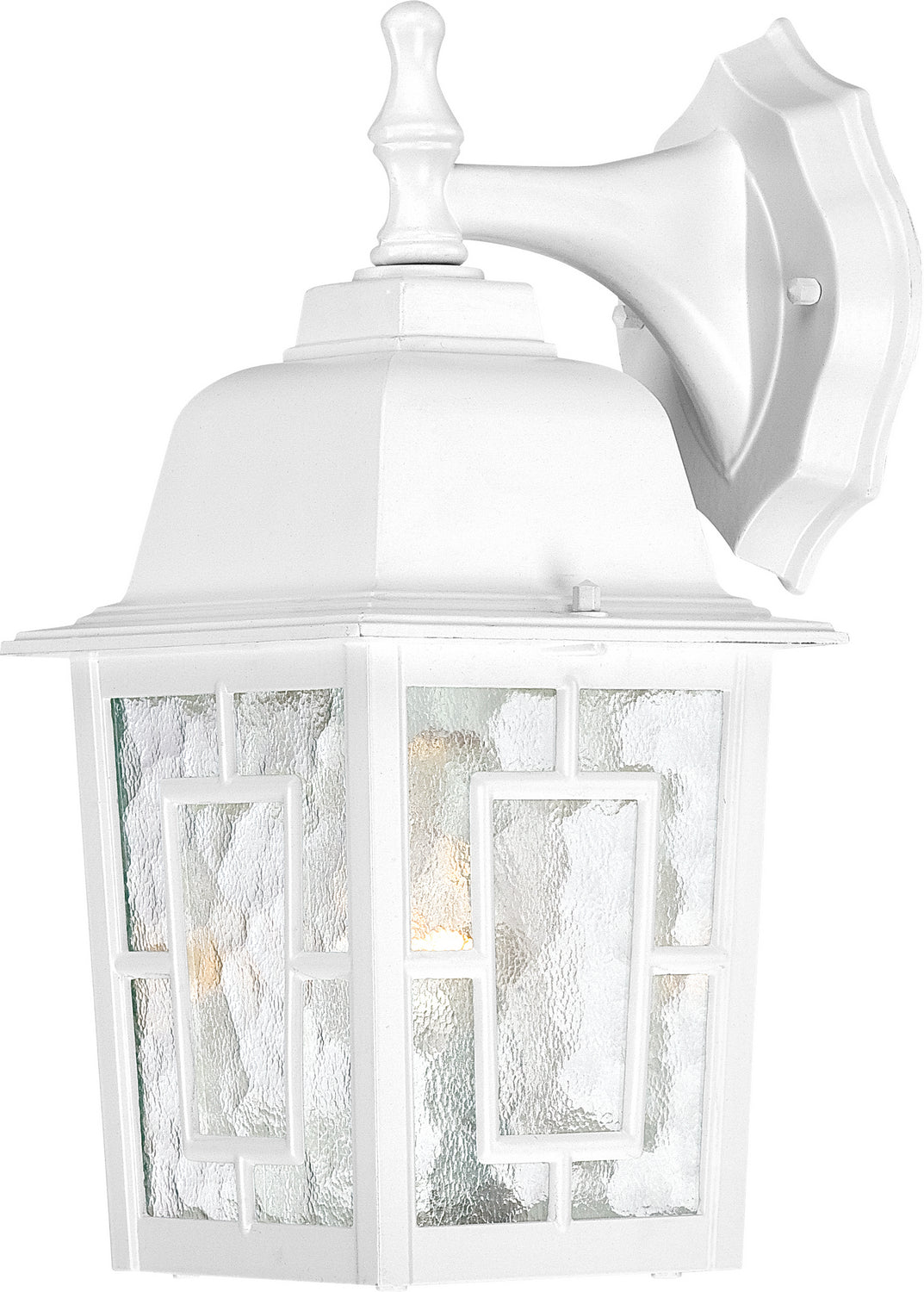 Nuvo Lighting 60-3484 Banyan One Light Wall Lantern Outdoor White