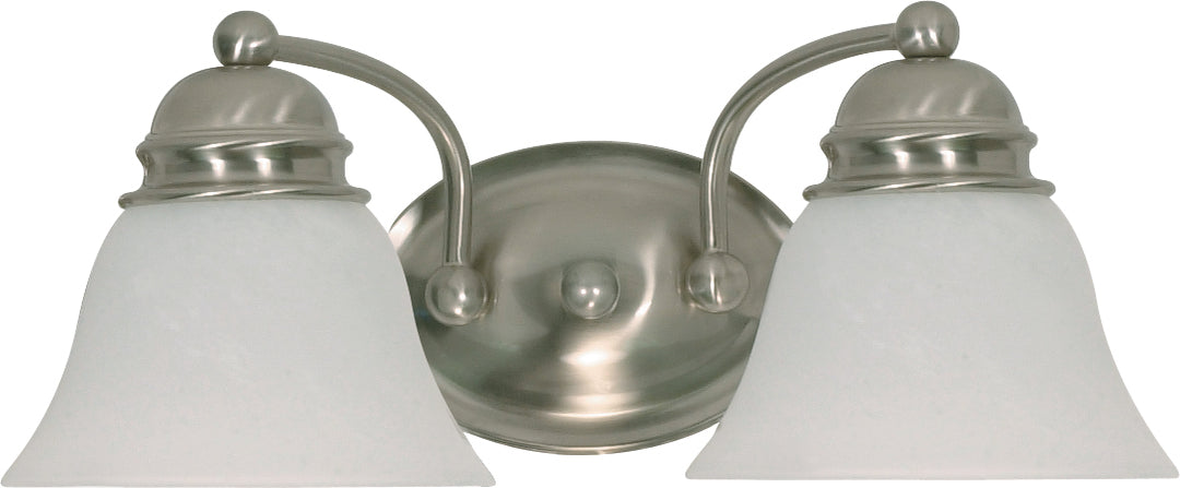 Nuvo 60-6078 Bath Vanity Light 15 in. wide - Brushed Nickel