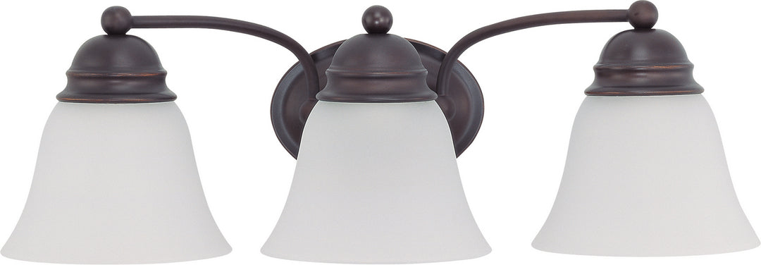 Nuvo 60-6087 Bath Vanity Light 21 in. wide - Mahogany Bronze