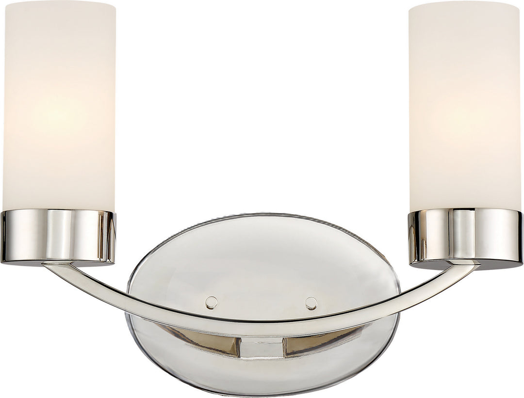 Nuvo Denver 60-6222 Bath Vanity Light 14 in. wide - Polished Nickel