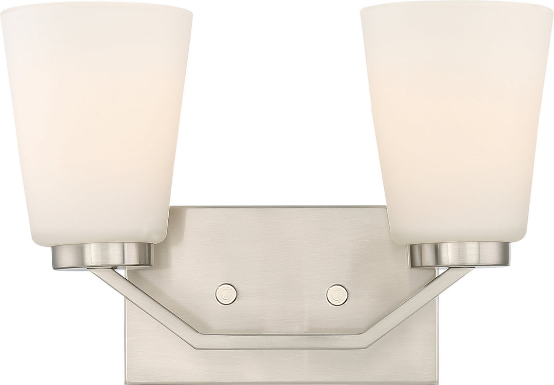 Nuvo Nome 60-6242 Bath Vanity Light 14 in. wide - Brushed Nickel