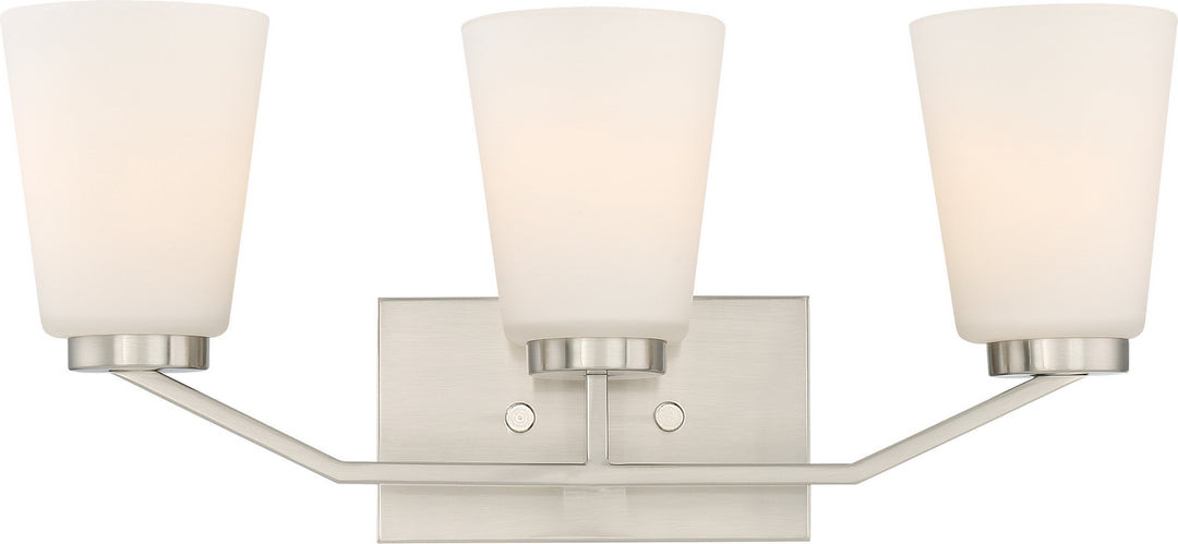 Nuvo Nome 60-6243 Bath Vanity Light 21 in. wide - Brushed Nickel