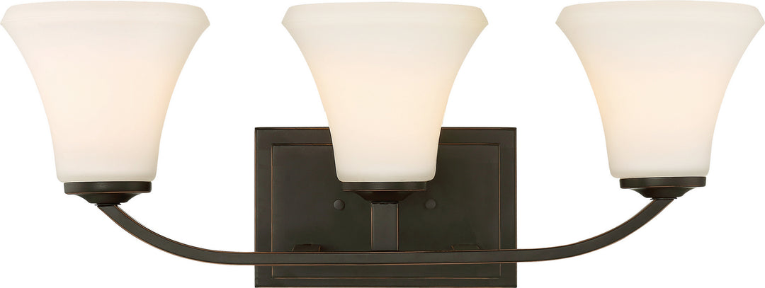 Nuvo Fawn 60-6303 Bath Vanity Light 22 in. wide - Mahogany Bronze