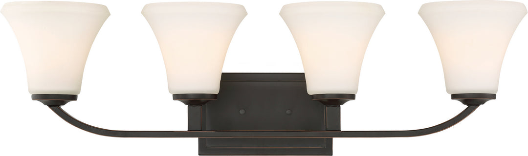 Nuvo Fawn 60-6304 Bath Vanity Light 30 in. wide - Mahogany Bronze