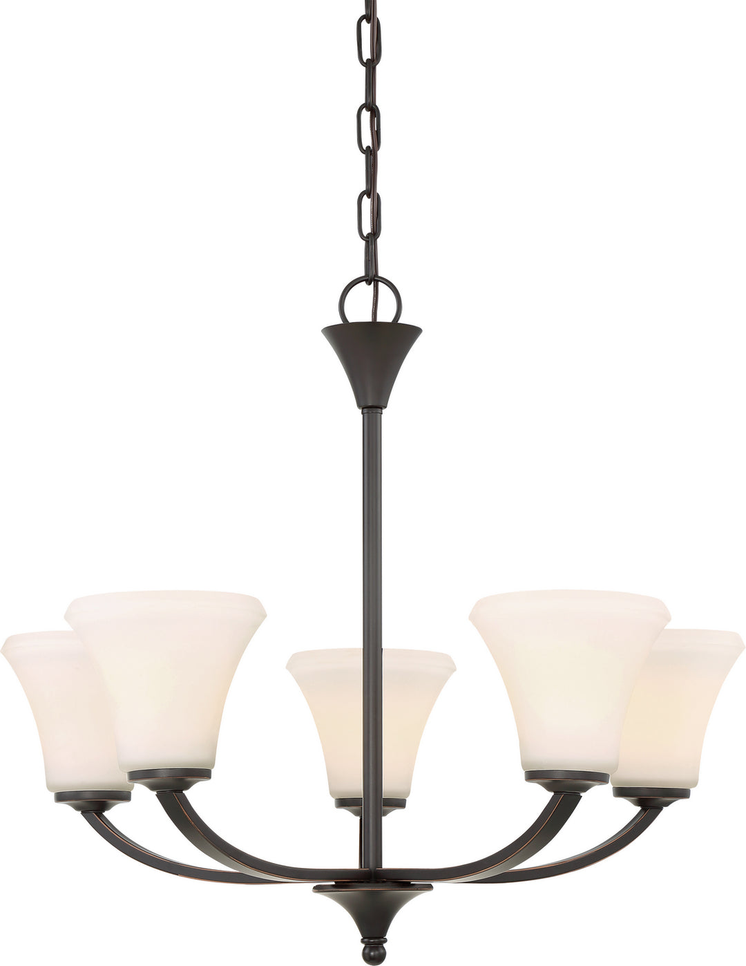 Nuvo Fawn 60-6305 Chandelier Light - Mahogany Bronze