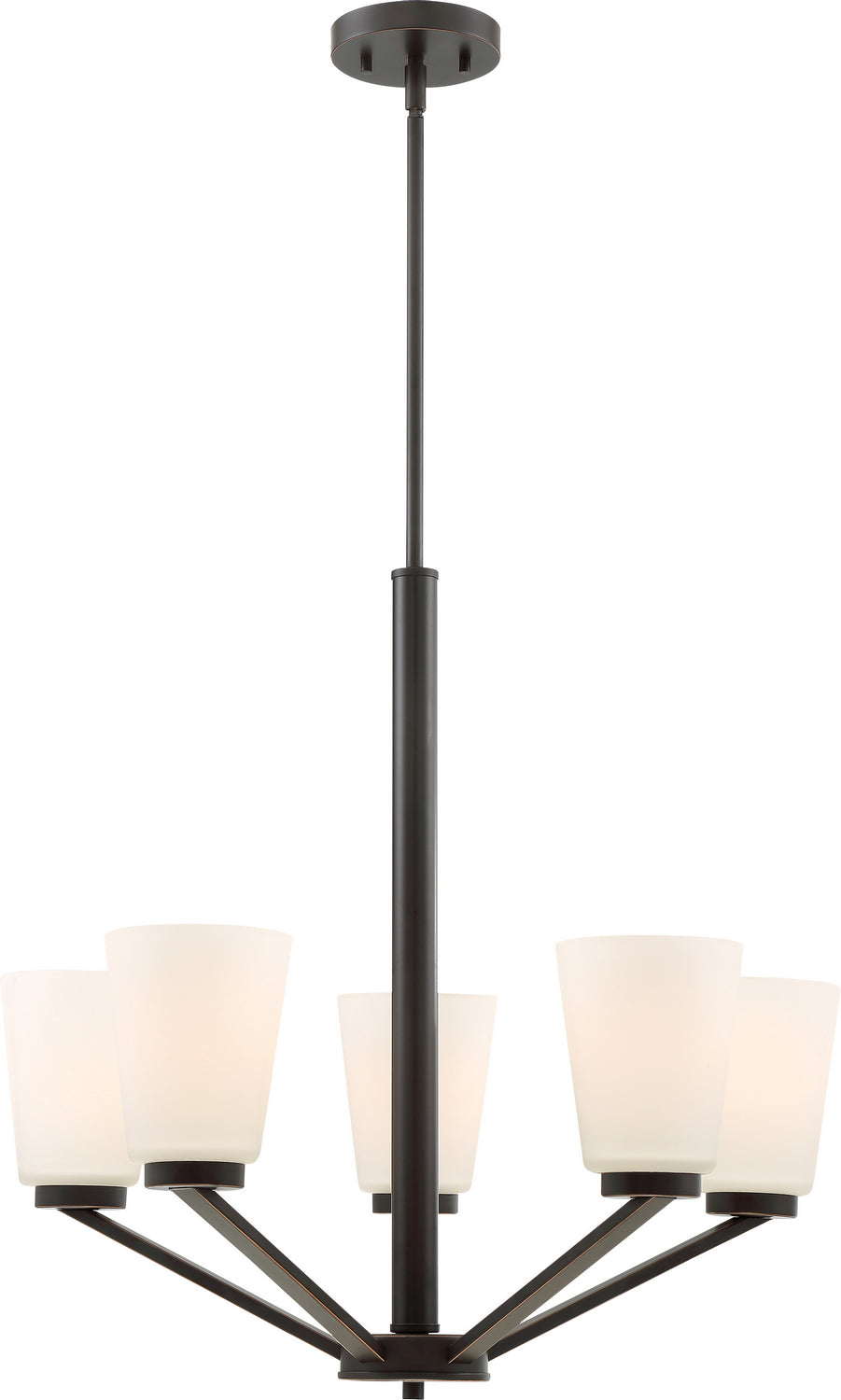 Nuvo Nome 60-6346 Chandelier Light - Mahogany Bronze