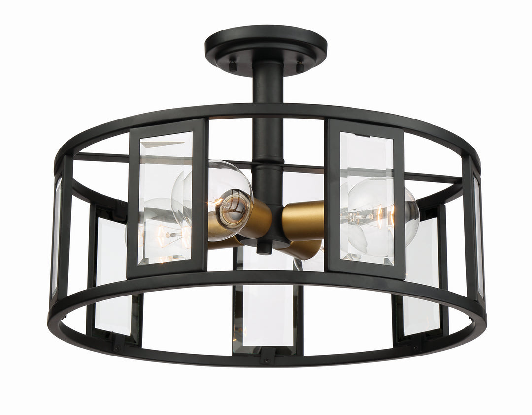 Nuvo Payne 60-6413 Ceiling Light - Midnight Bronze