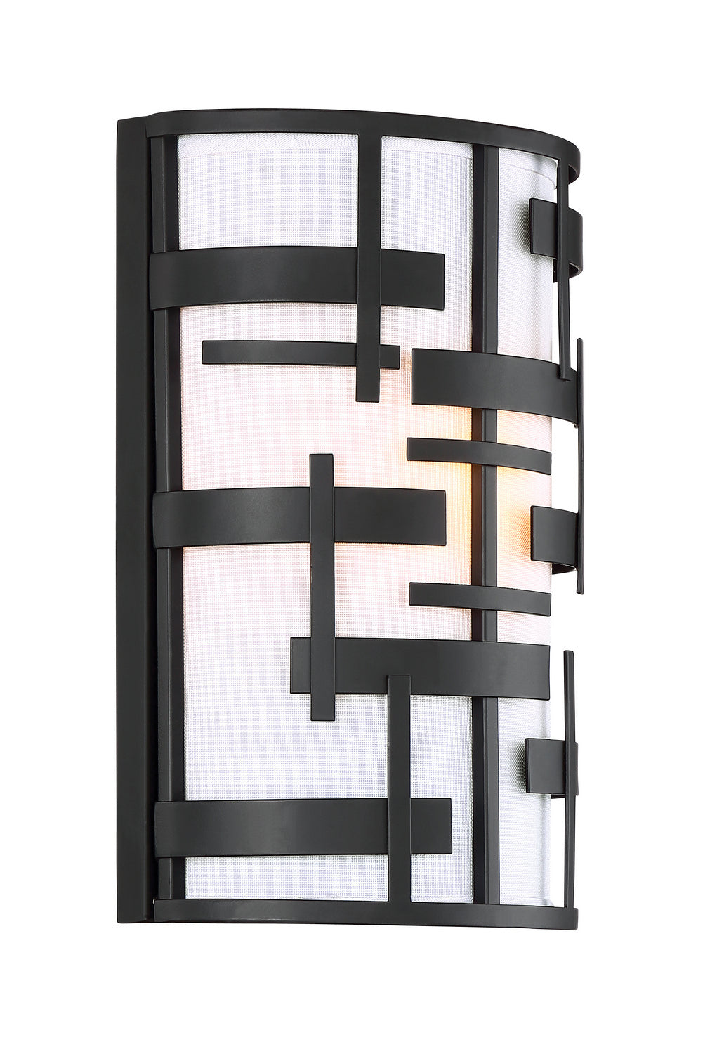 Nuvo Lansing 60-6431 Wall Light - Midnight Bronze