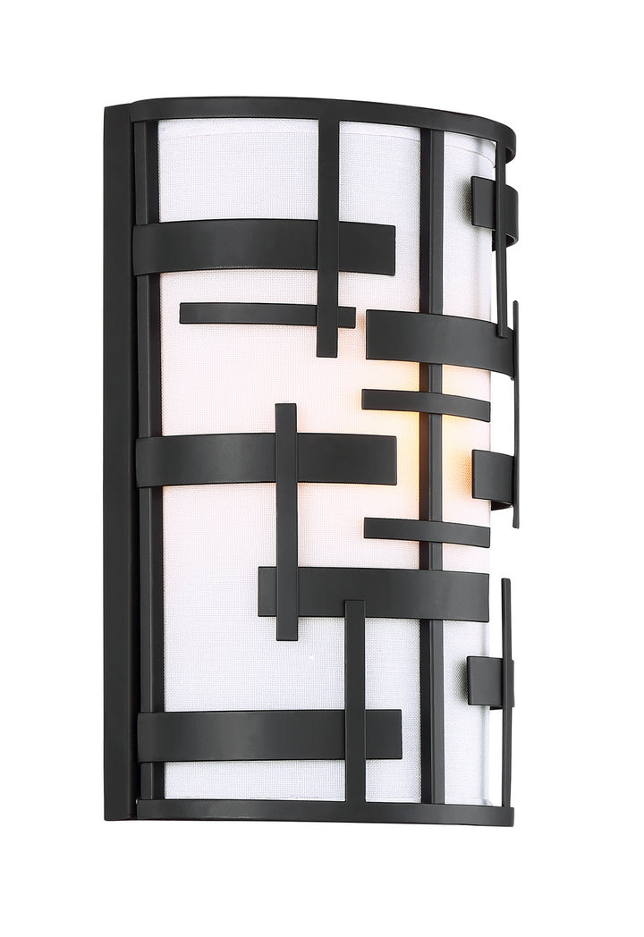 Nuvo Lansing 60-6431 Wall Light - Midnight Bronze