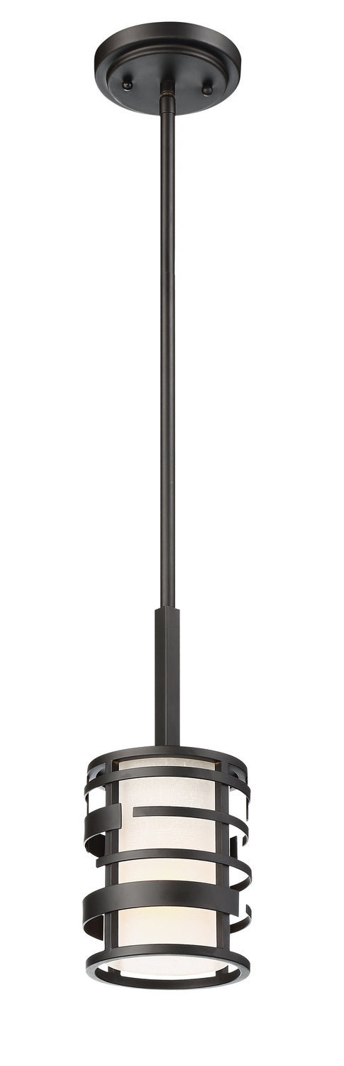 Nuvo Lansing 60-6432 Pendant Light - Midnight Bronze