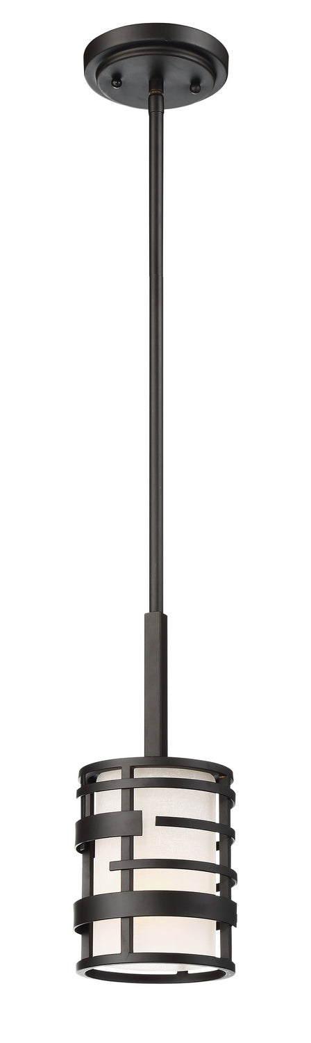 Nuvo Lansing 60-6432 Pendant Light - Midnight Bronze