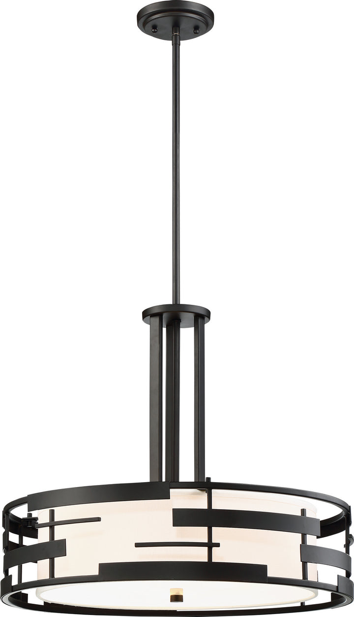 Nuvo Lansing 60-6435 Pendant Light - Midnight Bronze
