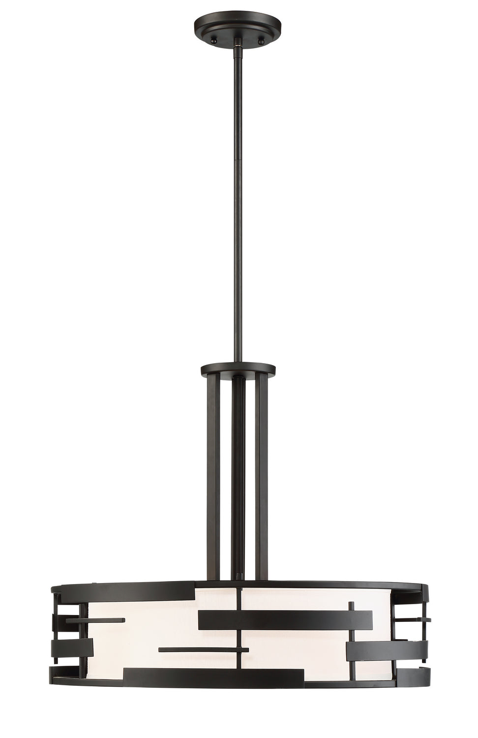 Nuvo Lansing 60-6435 Pendant Light - Midnight Bronze