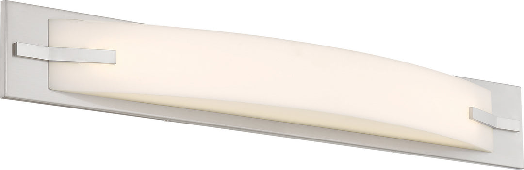 Nuvo Bow 62-1082 Bath Vanity Light 31 in. wide - Brushed Nickel