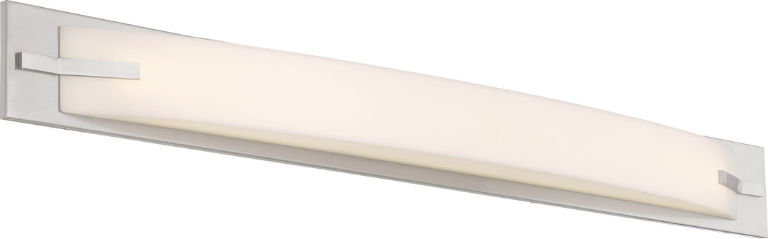 Nuvo Bow 62-1083 Bath Vanity Light 43 in. wide - Brushed Nickel