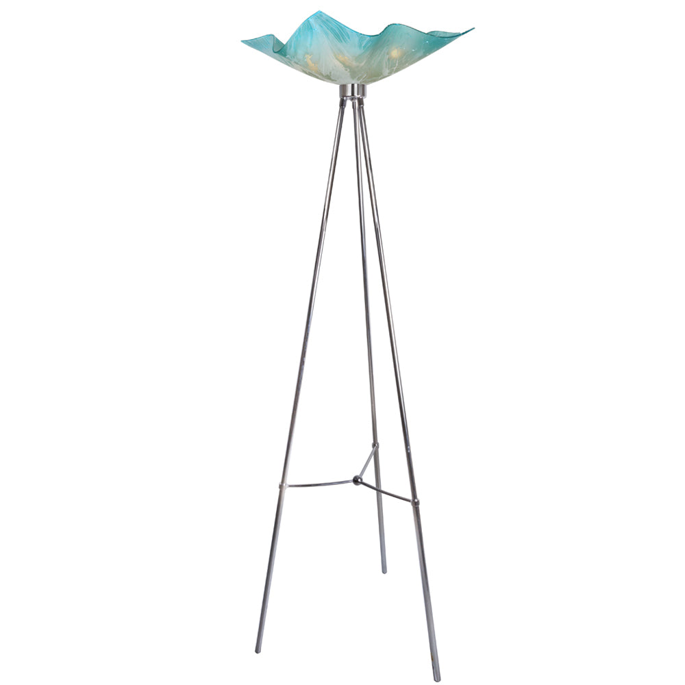 Van Teal Lighting 732981 The Way One Light Torchiere Lamp Chrome