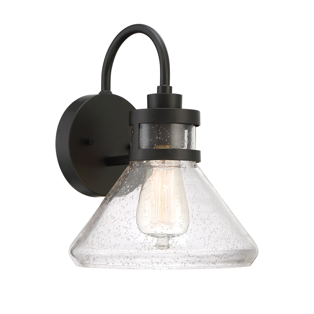 Designers Fountain 22931-ORB Creslee One Light Wall Lantern Outdoor Bronze / Dark