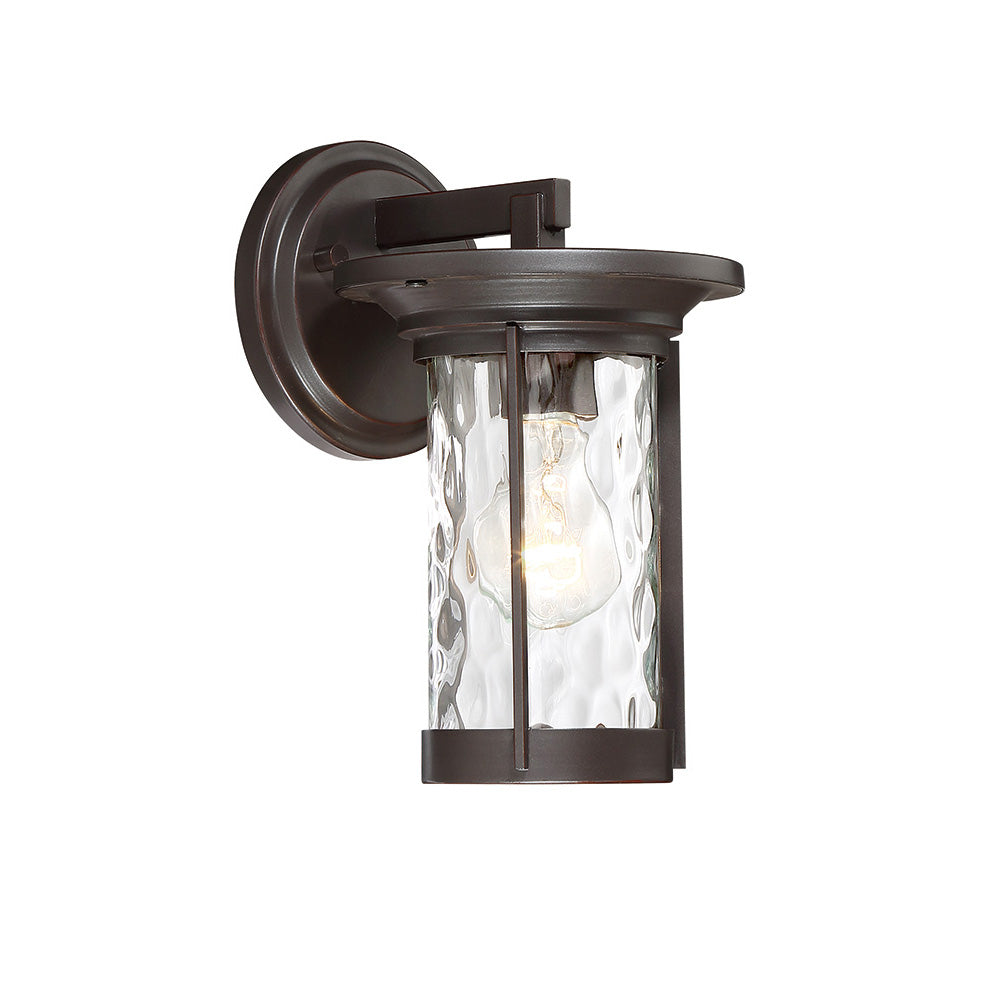 Designers Fountain 23011-SB Brookline One Light Wall Lantern Outdoor Bronze / Dark