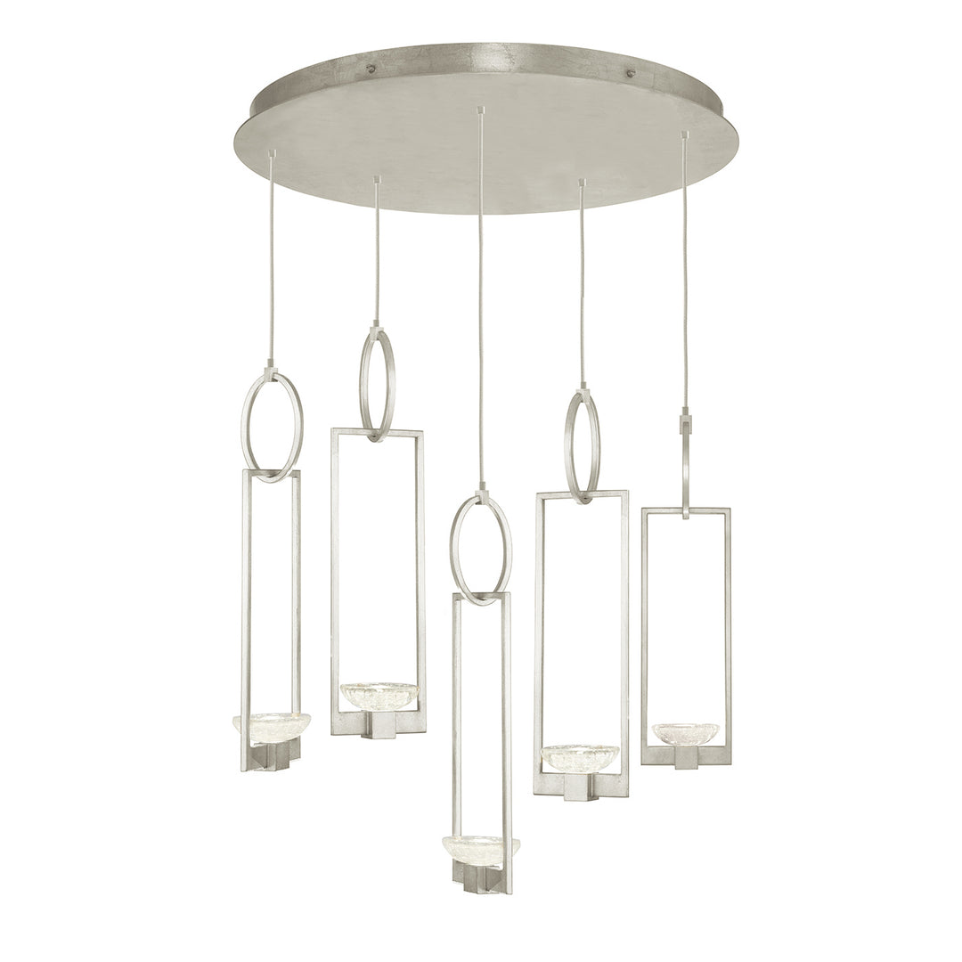 Fine Art Delphi 893040-1ST Chandelier Light - Silver