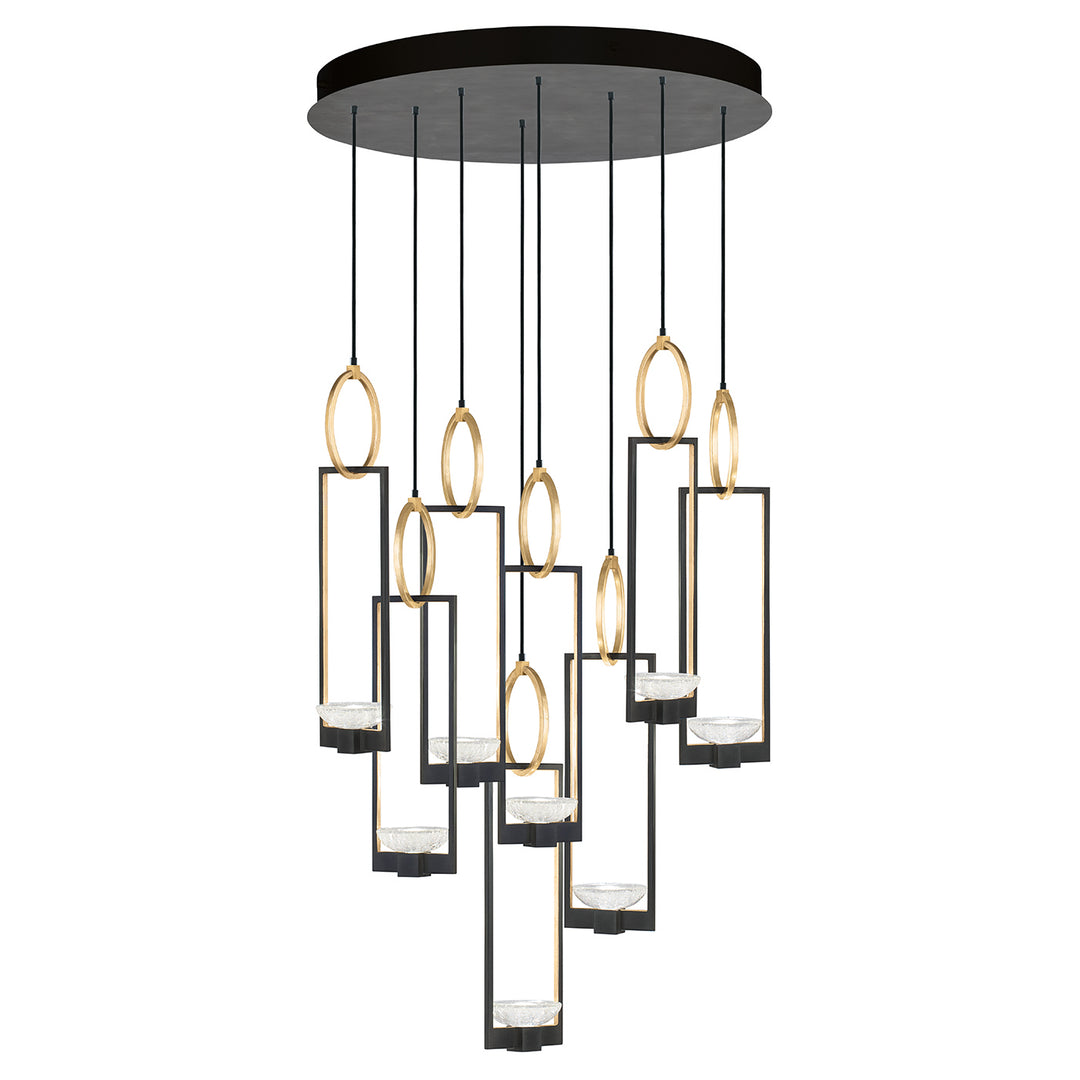 Fine Art Delphi 893240-3ST Chandelier Light - Black