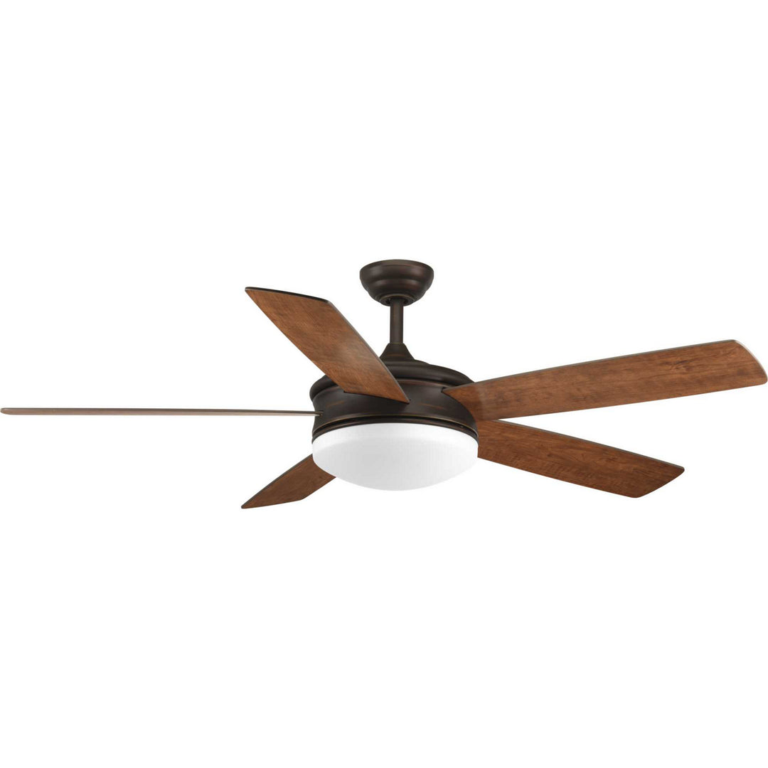 Progress Fresno P2548-2030K Ceiling Fan - Antique Bronze, Dark Walnut, Cherry/