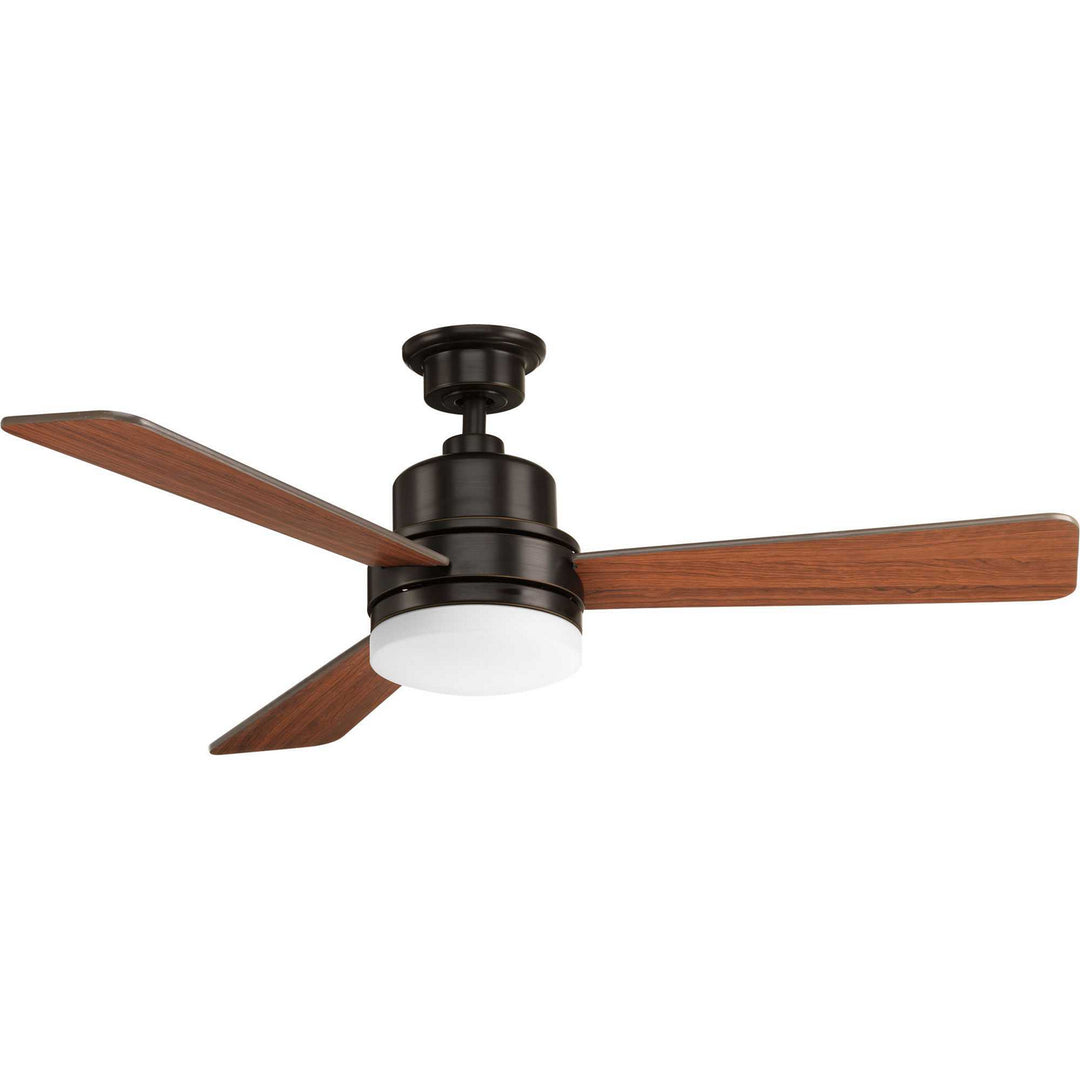 Progress Trevina P2556-2030K Ceiling Fan - Antique Bronze, Medium Cherry, Classic Walnut/