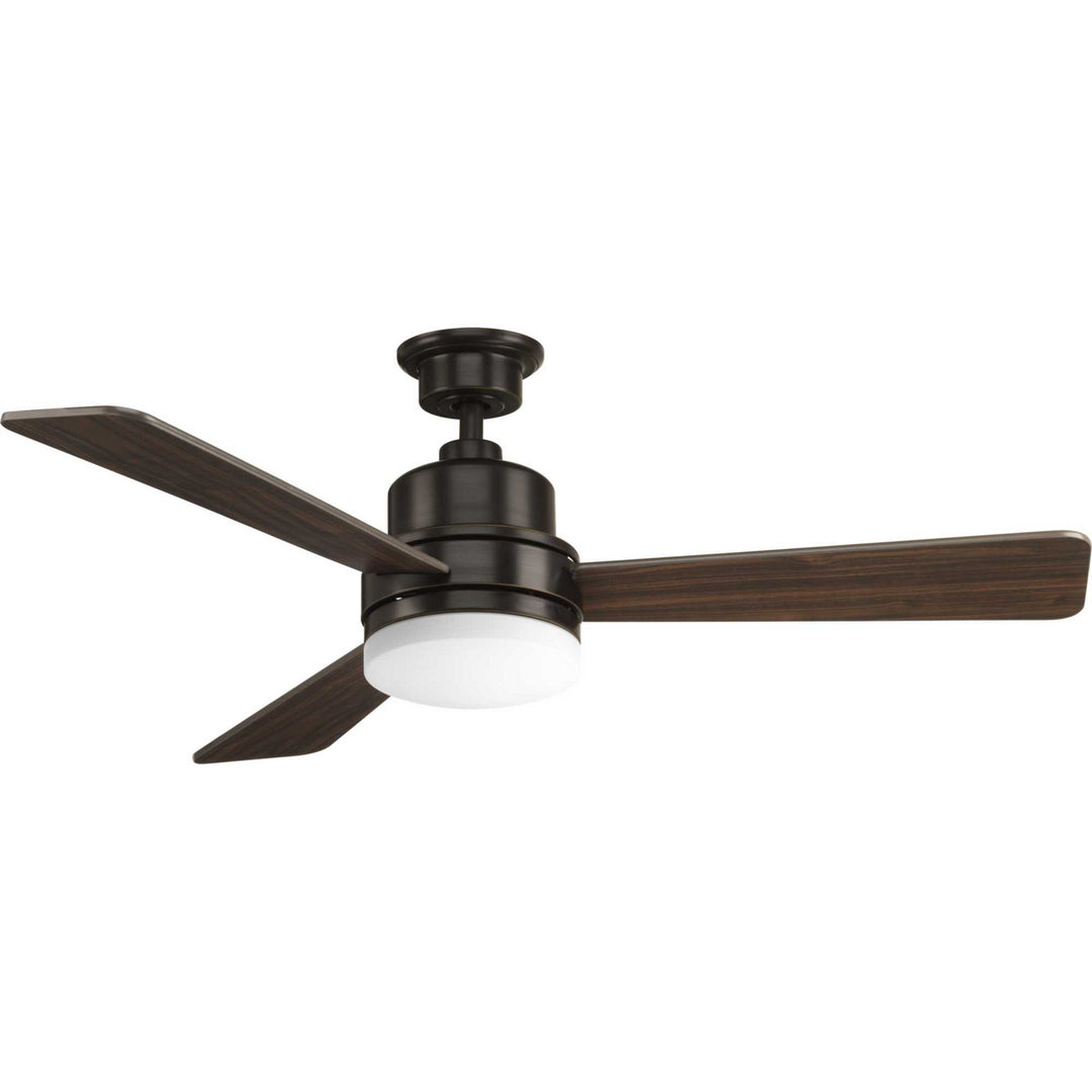 Progress Trevina P2556-2030K Ceiling Fan - Antique Bronze, Medium Cherry, Classic Walnut/