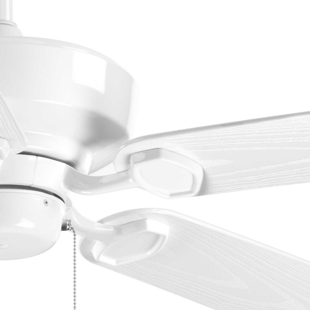 Progress Lakehurst P2562-30 Ceiling Fan - White, White/