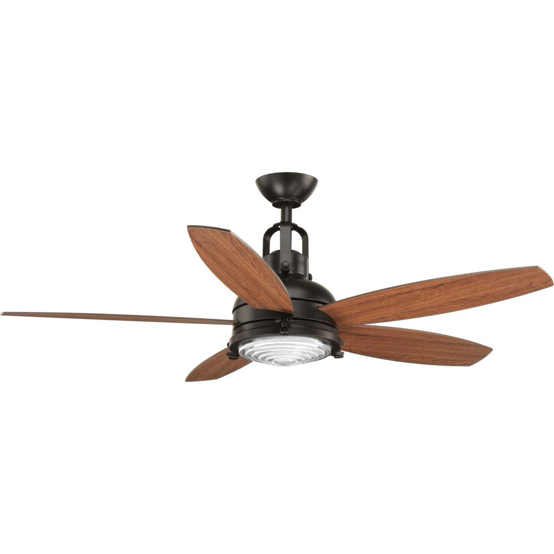 Progress Kudos P2568-2030K Ceiling Fan - Antique Bronze, Walnut, Cherry/