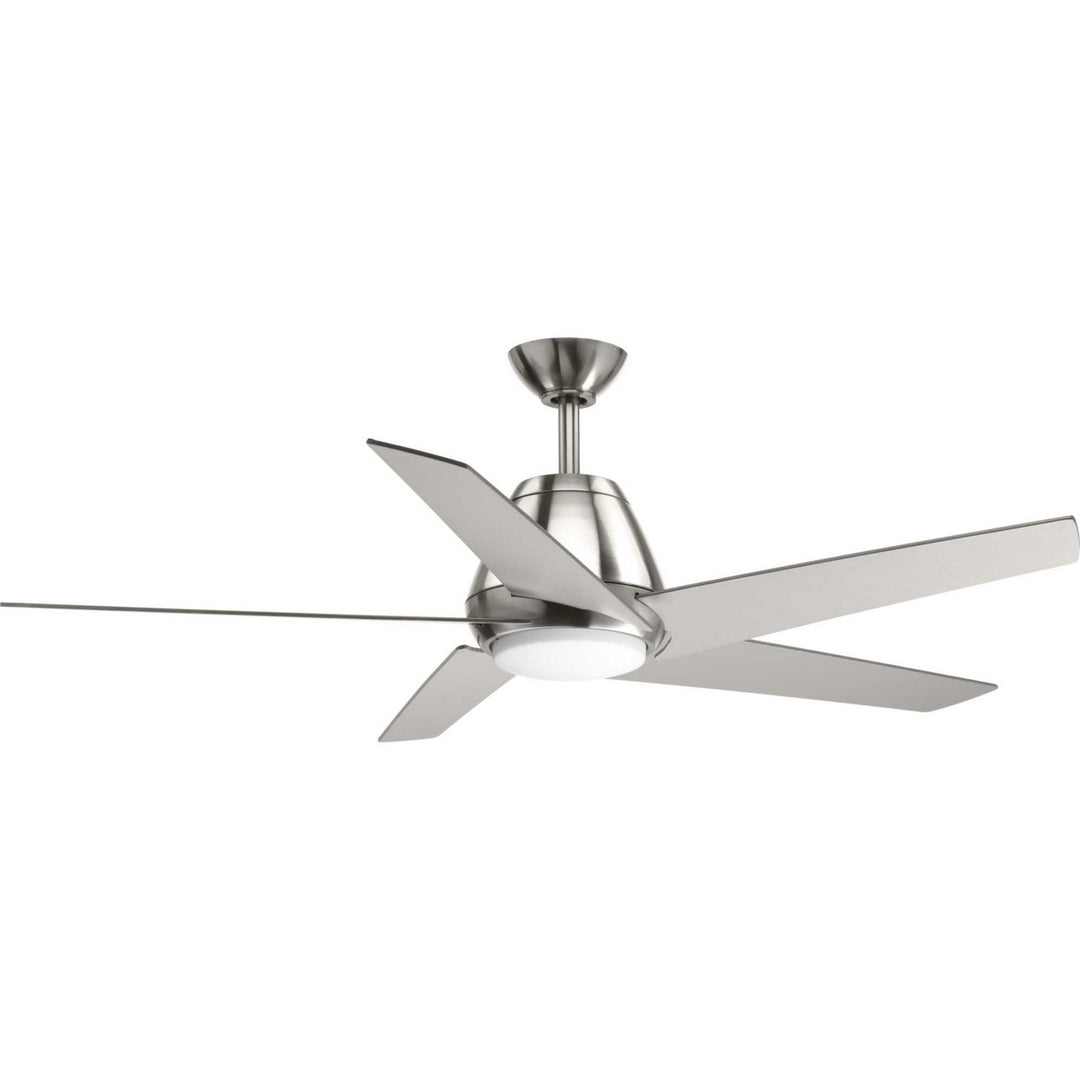 Progress Gust P2582-0930K Ceiling Fan - Brushed Nickel, Silver/