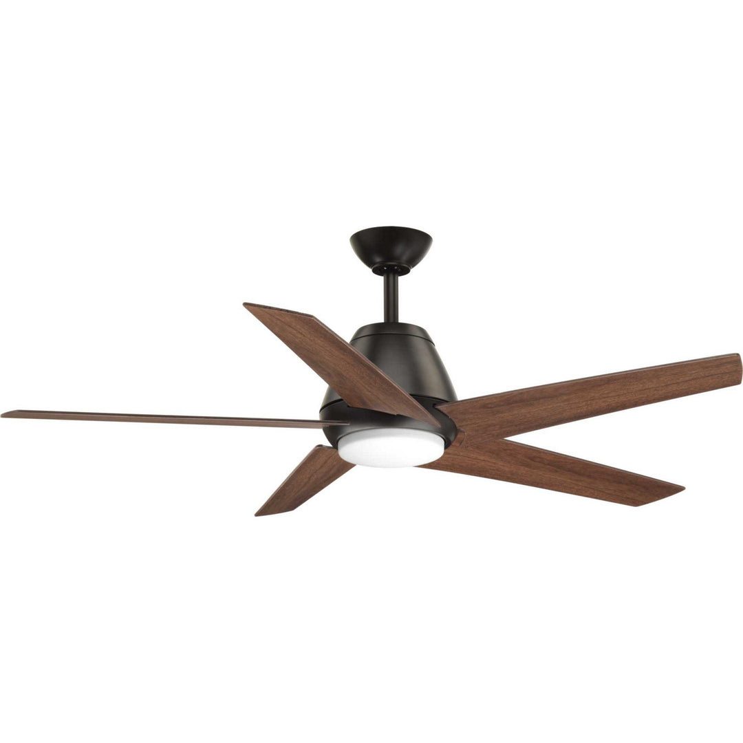 Progress Gust P2582-2030K Ceiling Fan - Antique Bronze, Walnut/