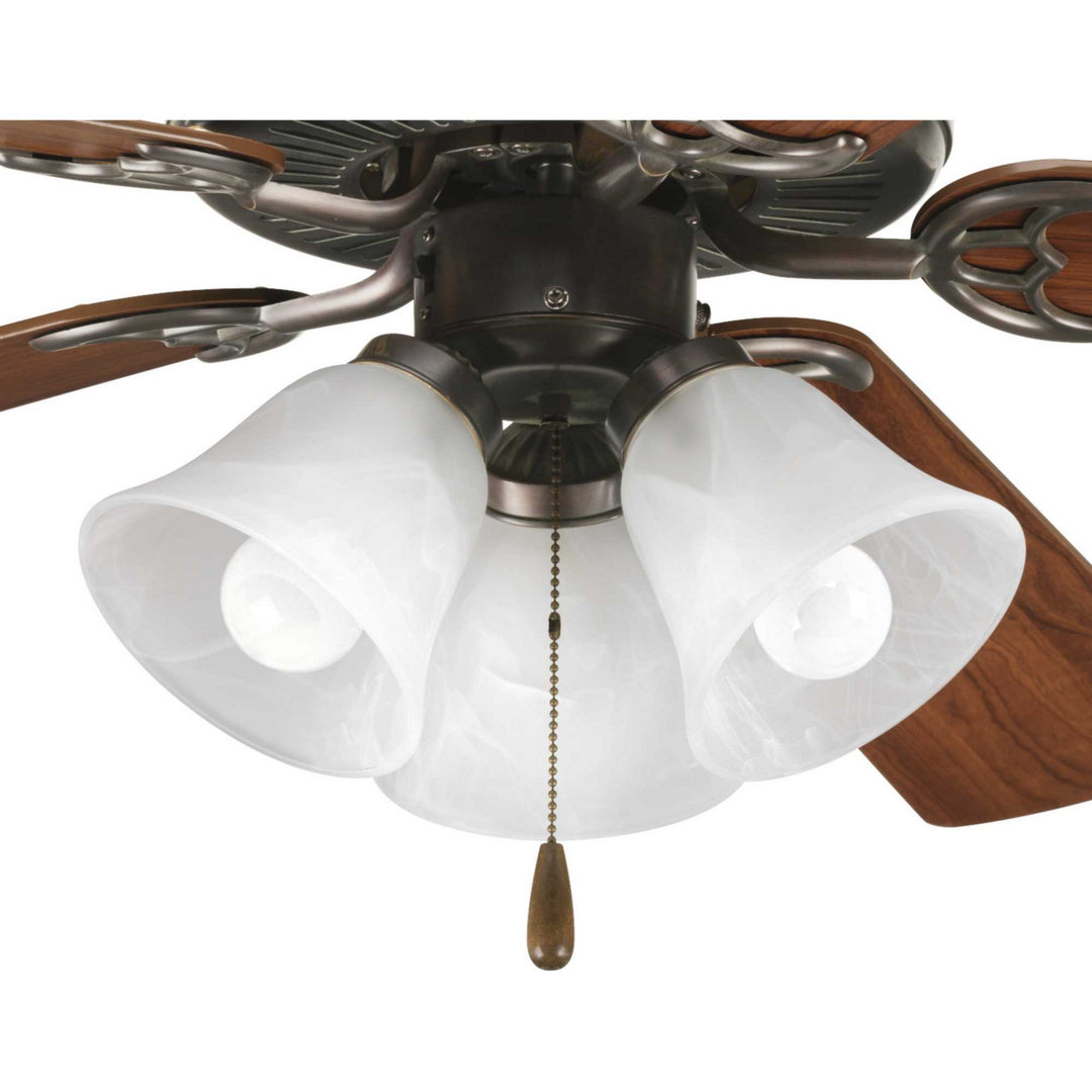 Progress Lighting P2600-20WB Airpro Led Fan Light Kit Ceiling Fan Bronze / Dark