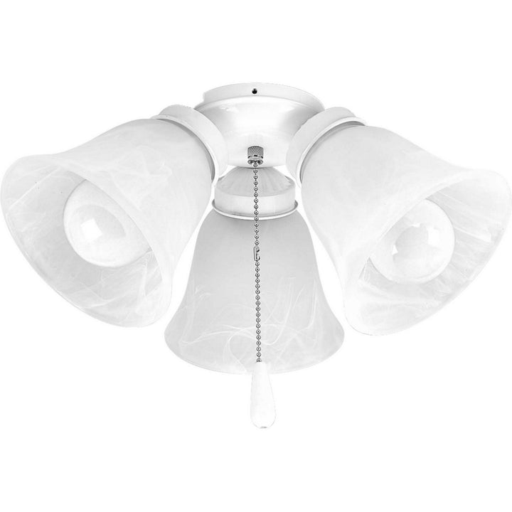 Progress Lighting P2600-30WB Airpro Led Fan Light Kit Ceiling Fan White