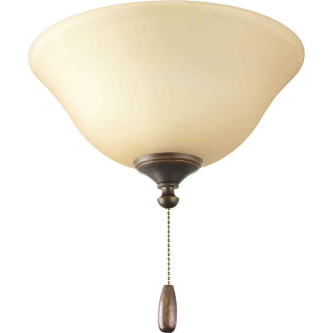 Progress Lighting P2612-20TWB Airpro Led Fan Light Kit Ceiling Fan Bronze / Dark