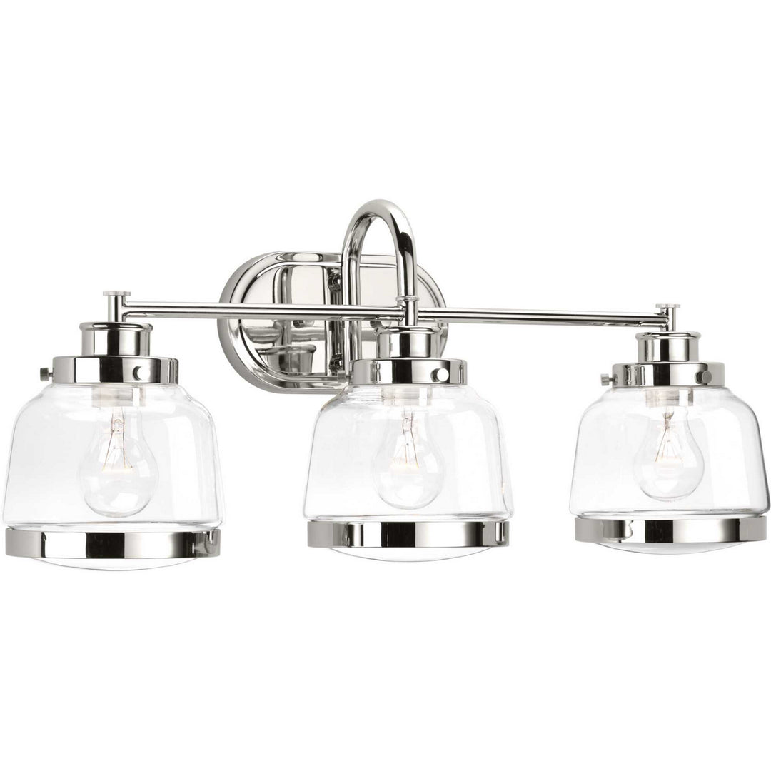 Progress Judson P300082-104 Bath Vanity Light 26 in. wide - Polished Nickel