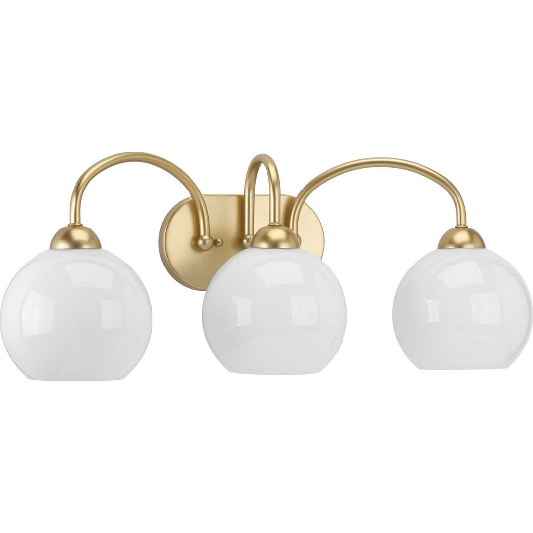 Progress Carisa P300086-078 Bath Vanity Light 25 in. wide - Vintage Gold