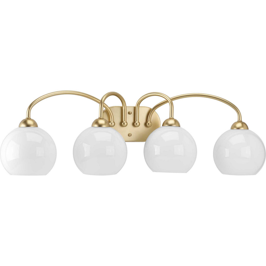 Progress Carisa P300087-078 Bath Vanity Light 33 in. wide - Vintage Gold