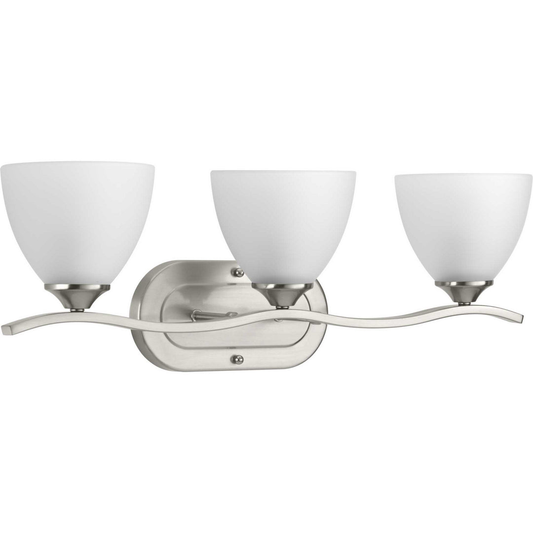 Progress Laird P300097-009 Bath Vanity Light 24 in. wide - Brushed Nickel