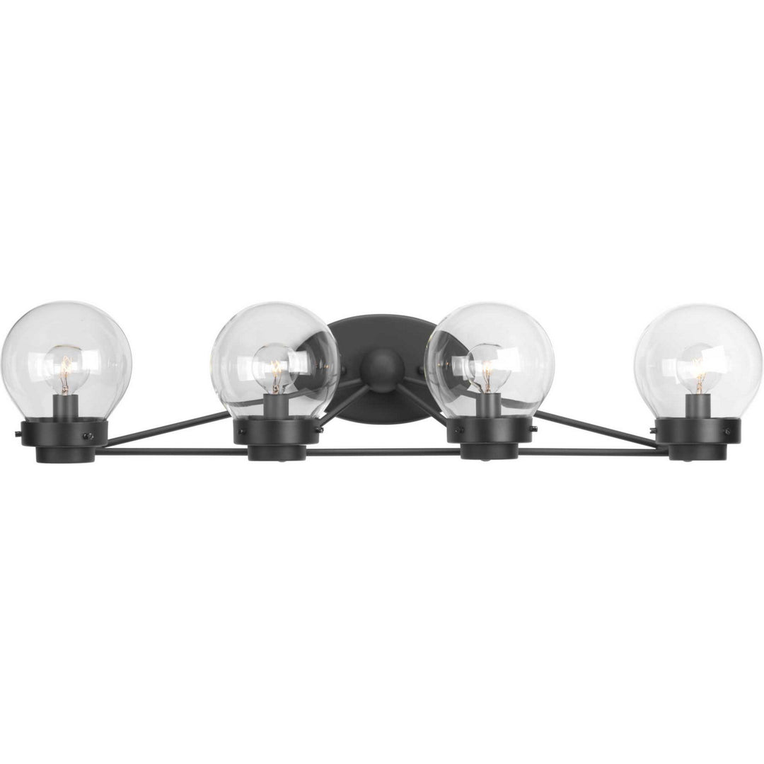 Progress Spatial P300115-031 Bath Vanity Light 32 in. wide - Black