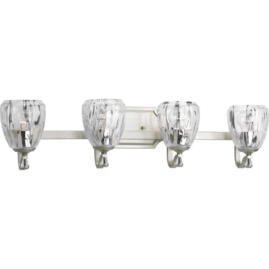 Progress Anjoux P300119-134 Bath Vanity Light 32 in. wide - Silver Ridge