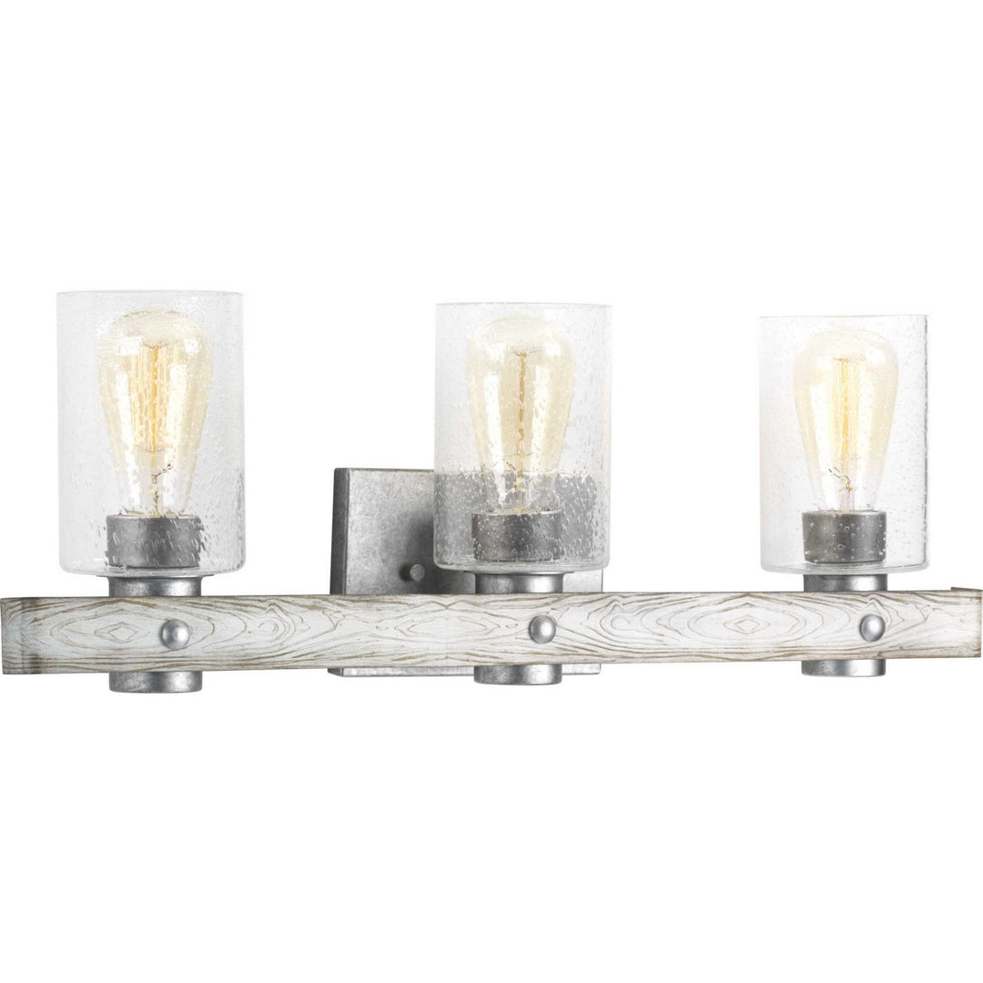 Progress Gulliver P300125-141 Bath Vanity Light 24 in. wide - Galvanized Finish
